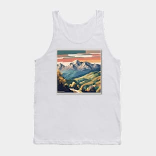 peaceful mountain nature Tank Top